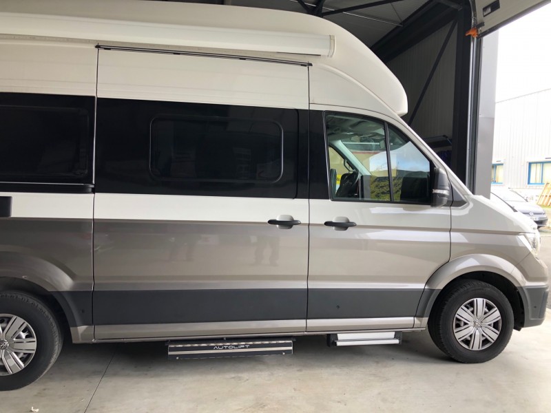 Plateforme élévatrice sur camping-car